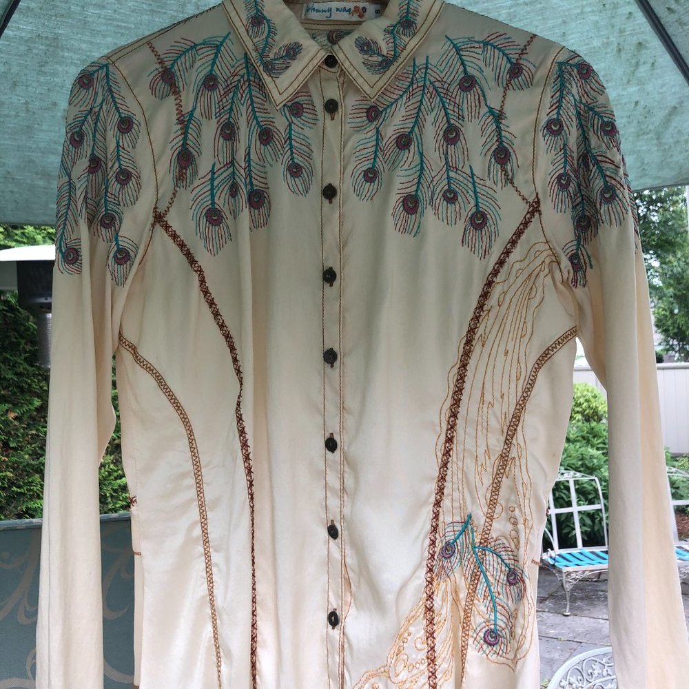 Johnny Was Women's Blouse Size Small